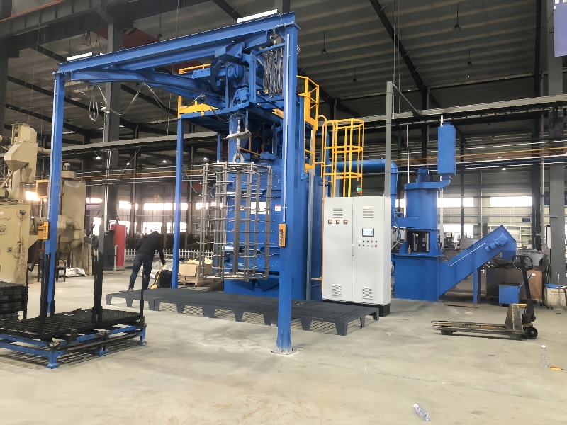 Hanger Hook Shot Blasting Machine