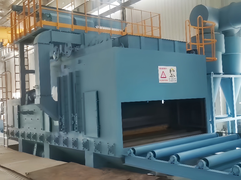 Steel Plate Pretreatment Shot Blasting Line