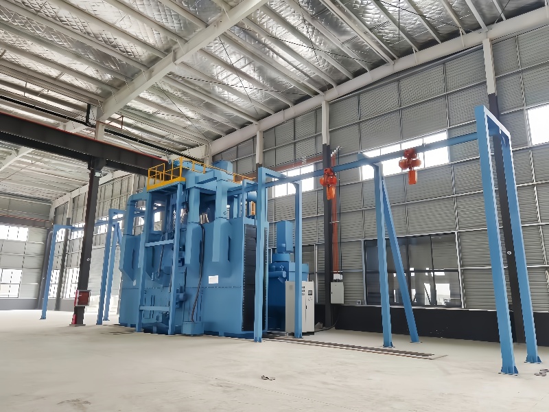 Continuous Hanging Type Shot Blasting Machine