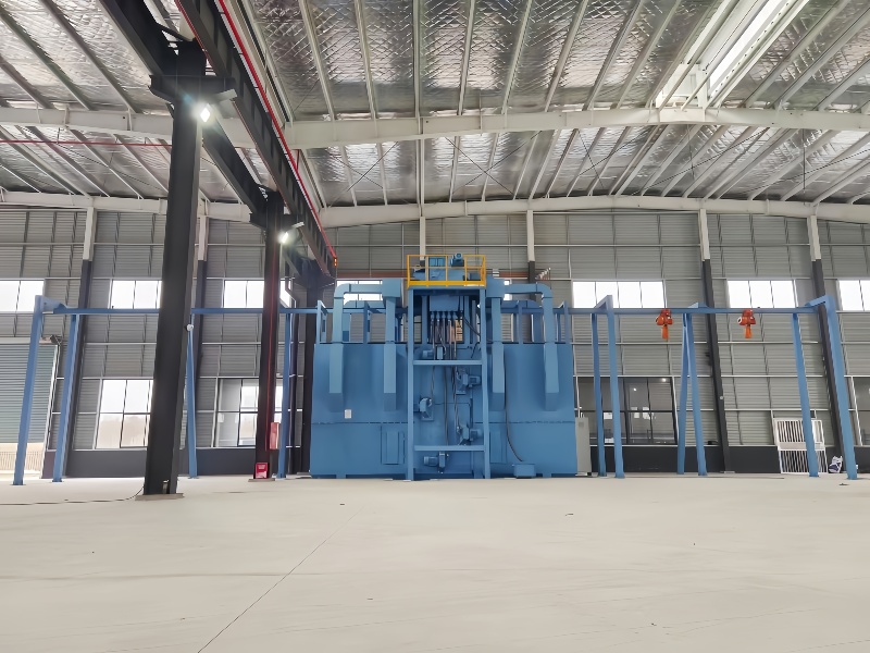 Continuous Hanging Type Shot Blasting Machine