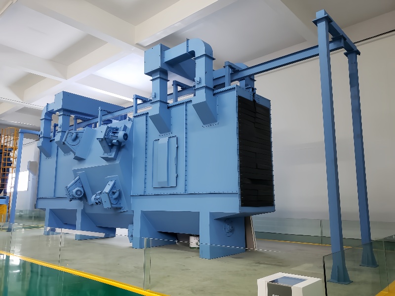 Catenary Pass Shot Blasting Machine