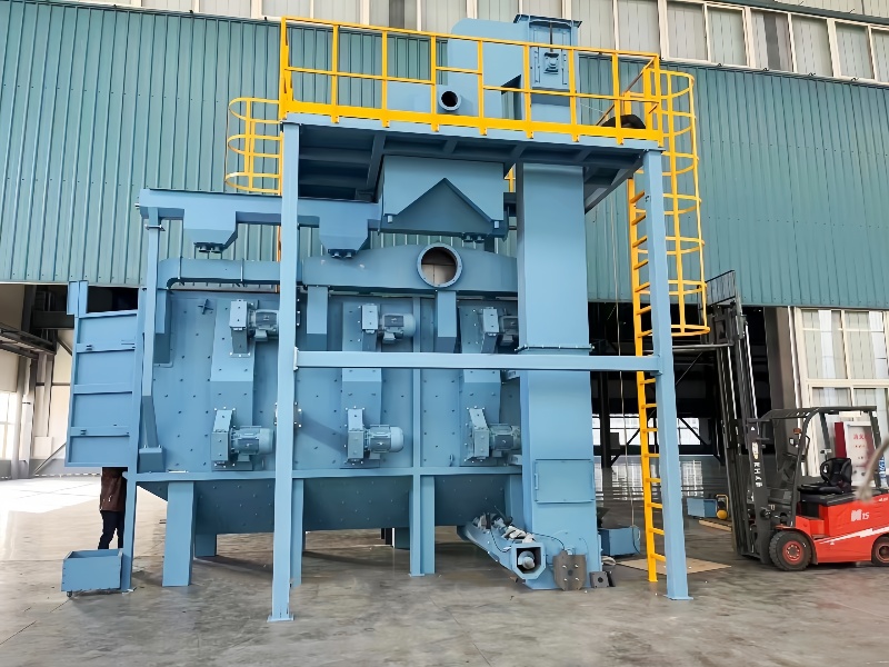 Catenary Pass Shot Blasting Machine