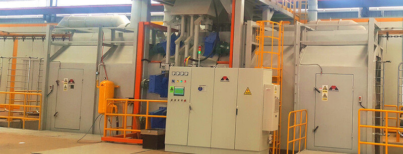 Continuous Hanging Type Shot Blasting Machine(图2)