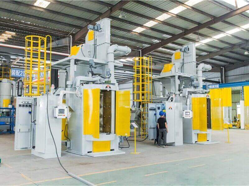  Rotary Table Shot Blasting Machine