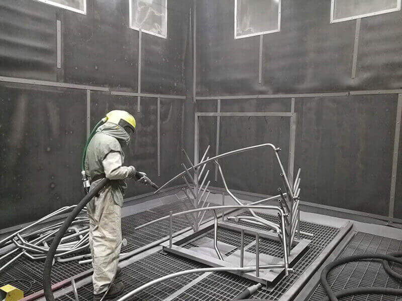 Sandblasting Room