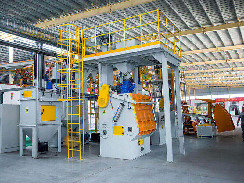 Tumble Belt Shot blasting machine