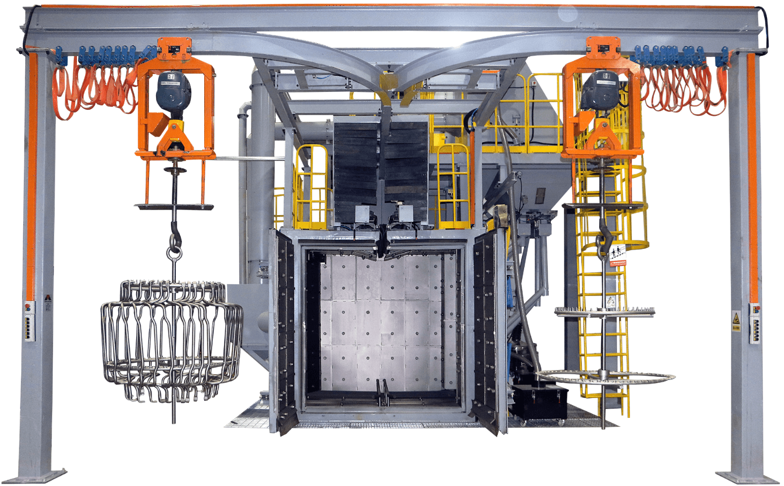 Stabilizer Bar Hook Type Shot Peening Machine(图1)